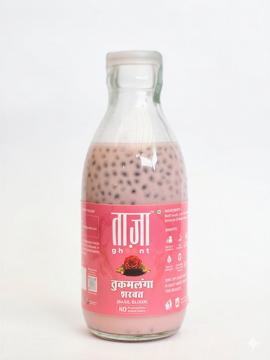 तुक-मलंगा शरबत (Basil Seeds Elixir)