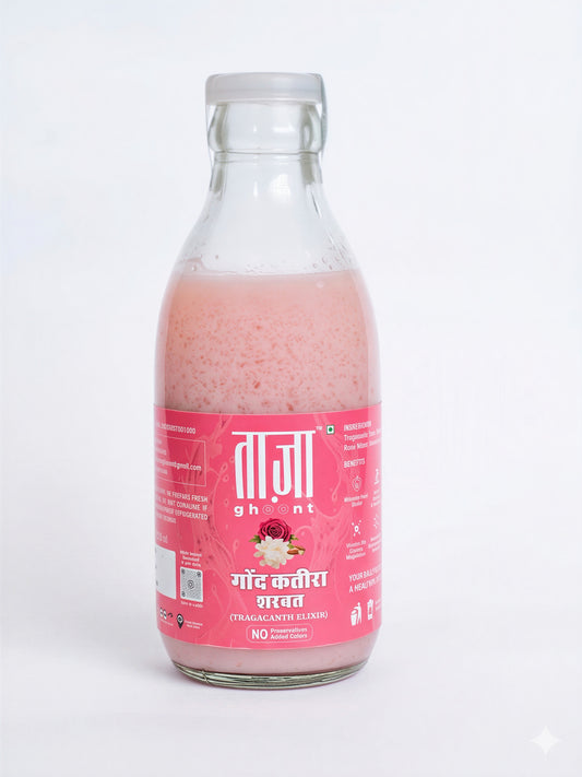 गौंद कतीरा शरबत (Tragacanth Gum Elixir)